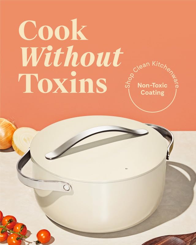 Dutch Oven Pot with Lid (Cream)