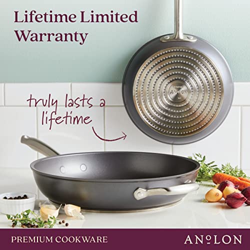 Accolade Forged Hard Anodized Nonstick Deep Frying Pan (Skillet (12"))