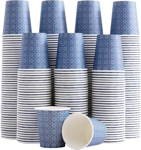 600 Pack 3 oz Paper Cups Disposable Bathroom Mouthwash Cups Navy (Navy / 3 oz-600)