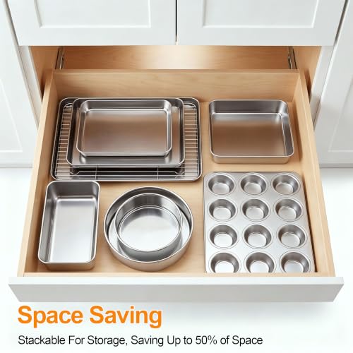 9 Piece Bakeware Sets