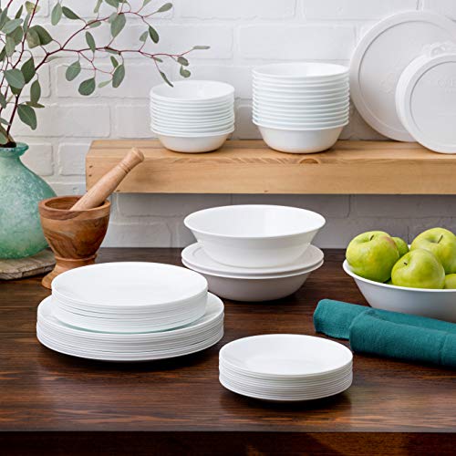 Vitrelle 78 Piece Service for 12 Dinnerware Set (78 Piece / Winter Frost White)