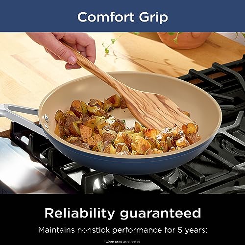 Ceramic Cookware Set (11-piece / Navy Blue)