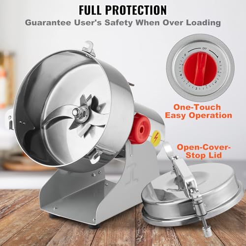 2000g Electric Grain Mill Grinder