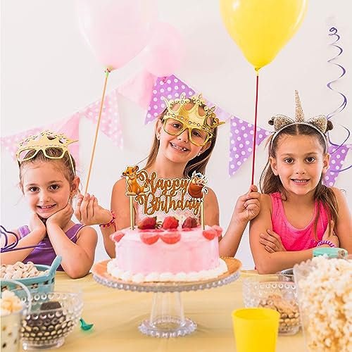 The Lion Kng Happy Birthday Cake Topper (10 Count)