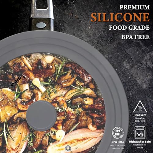 Universal Lid for 10.5" (10.5 + 11.5 + 12 inch / Gray)