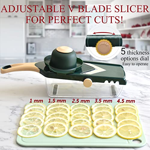 Adjustable Mandoline Slicer for Kitchen
