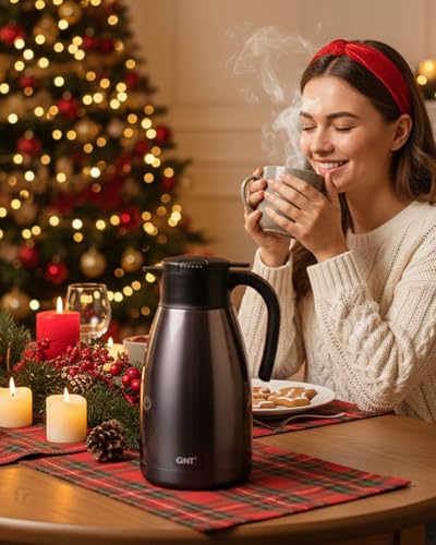 2.2L 74Oz Thermal Coffee Carafe (Purple / 74.4 Ounces)