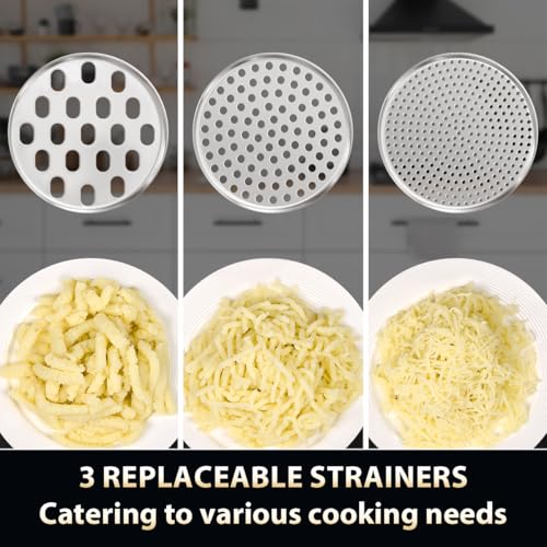 Potato Ricer Stainless Steel Potato Masher Anti