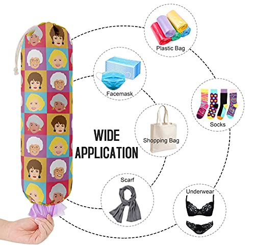 Golden Girls Grocery Bags Holder Organizer For Shopping Bags (The Bag Bag08)