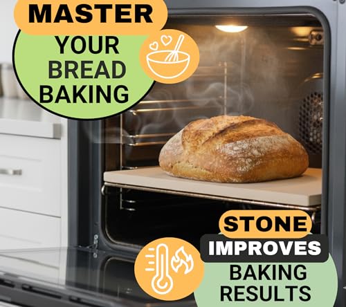 20 inch Baking Stone for Bread (Large)