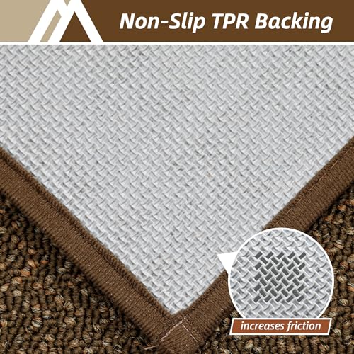 Hallway Runner Rugs Non (Brown / 2' x 6')