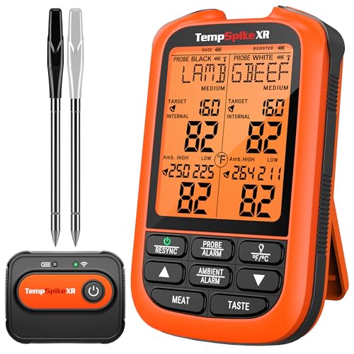 TempSpike 2000FT Wireless Meat Thermometer Digital with 2 Probes