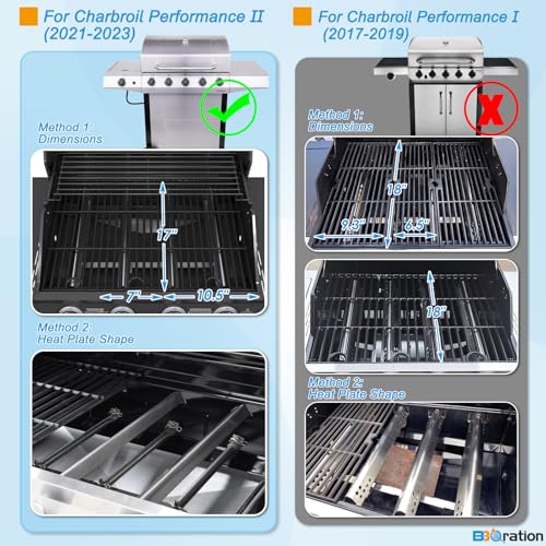 17" Grill Grate for Charbroil Performance 5 Burner 463449021 (17" x 28"(5B/CI))