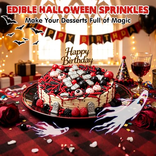 Halloween Edible Sprinkles (Halloween)