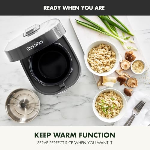 Rice Cooker 8 Cups Cooked (Graphite / 4 Cups / Carb-Reducer Pro)
