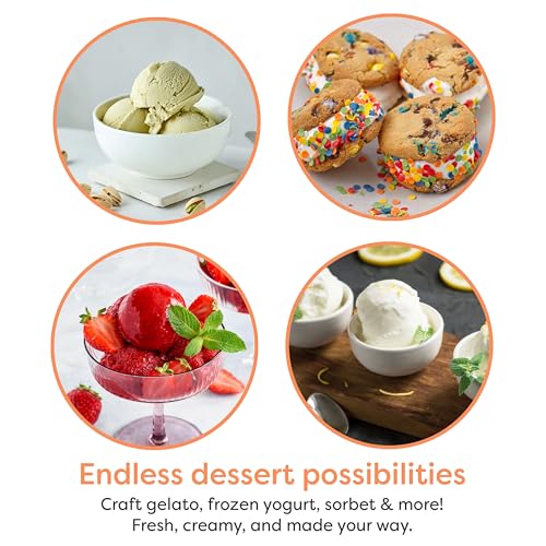 Electric Ice Cream Maker With 6 Qt Capacity (6 Qt / Dark Wood)
