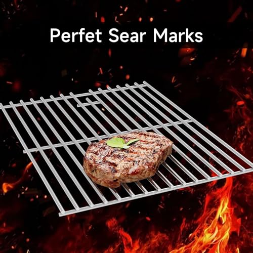 17 .5 Inch Grill Cooking Grates Replacement for Weber Spirit 300 (17.5" D x 23.8")