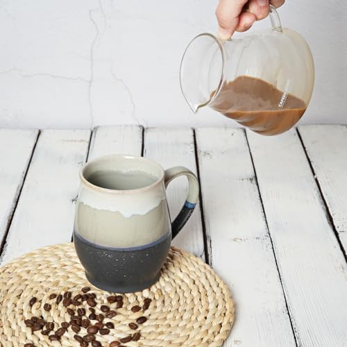 Extra Large Ceramic Coffee Mug (Gray)