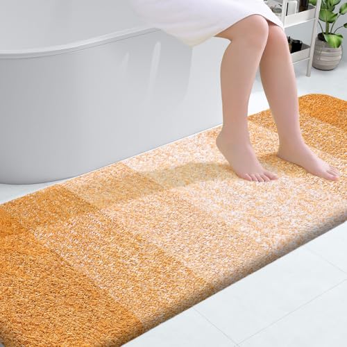 Bathroom Runner Rug 70x24 (70" X 24" / Golden Yellow)