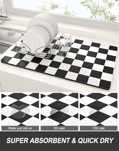 Dish Drying Mat for Kitchen Counter