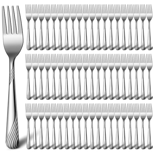 240 Pcs Stainless Steel Dinner Forks Bulk Set