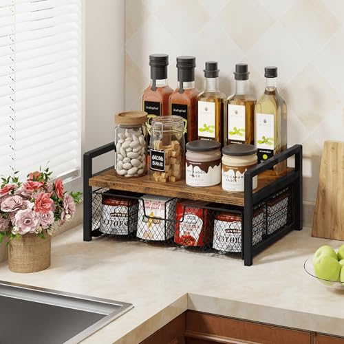Tea Bag Organizer (Brown)