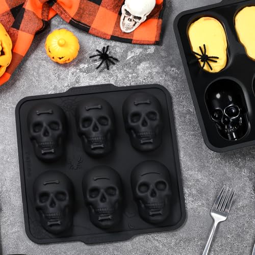 Skull Baking Pan (Skull Muffin: 2pcs)