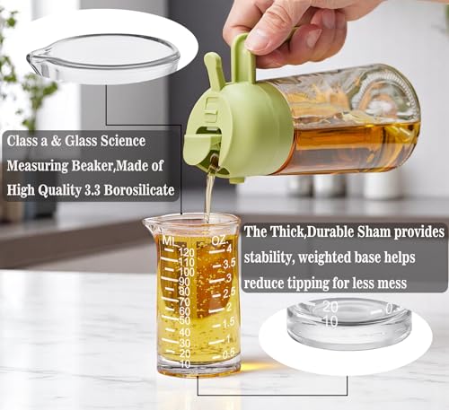 Ackers Shot Glass Etching Scale Measuring Cup 4 Ounce (White (Etching Scale))