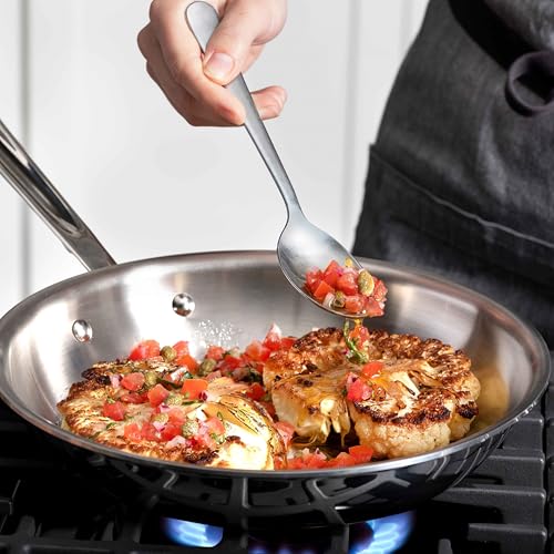 D3 Stainless Steel Cookware Set (Silver / 14 Piece Set)