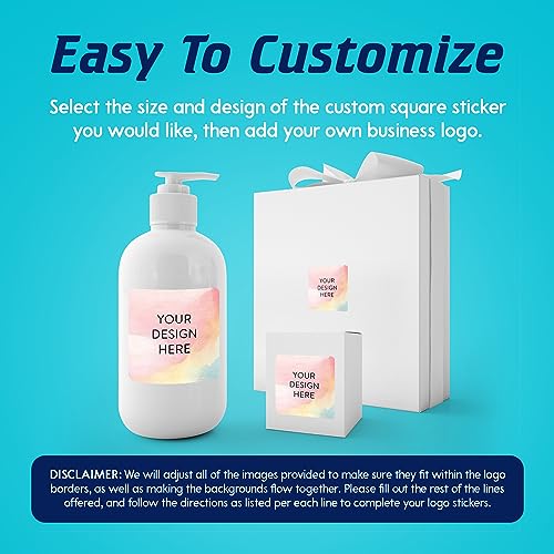 100 Custom Vinyl Stickers (100 Count)