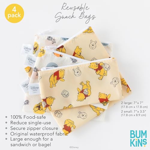 Cloth Snack & Sandwich Bags (Disney Winnie the Pooh)