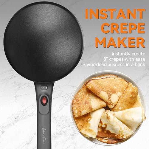 Crepe Maker Machine with Auto Power Off (Crepe Maker (Graphite))