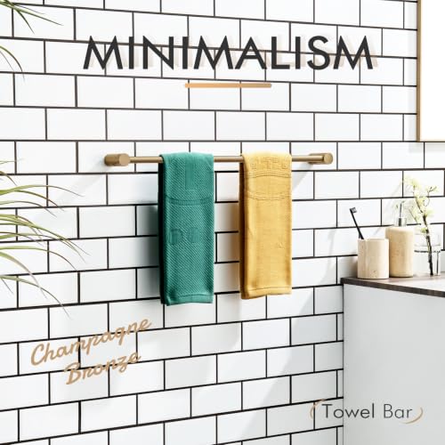Bath Towel Bar 20 (Champagne Bronze / 20-Inch)