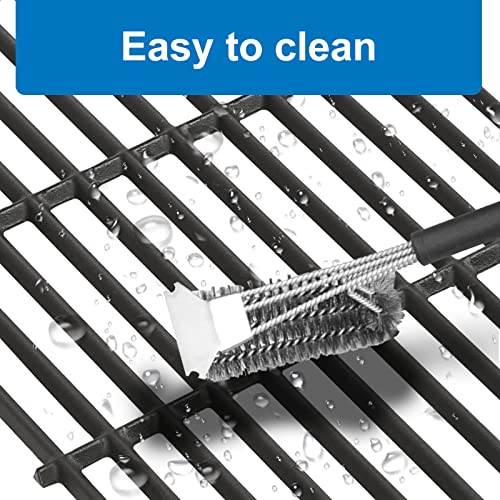 Cast Iron Grill Grates for Char (19.5" x 31.5" for Char-Griller 1733)