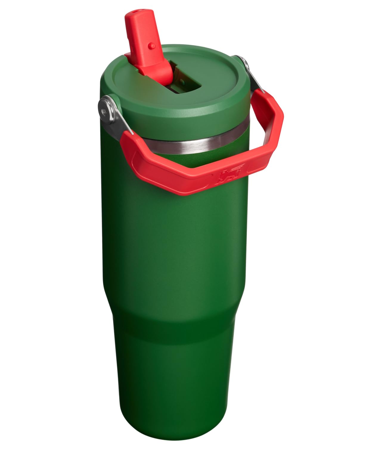 IceFlow 2.0 Flip Straw Tumbler (Team Dark Green Red / 30 Ounces)