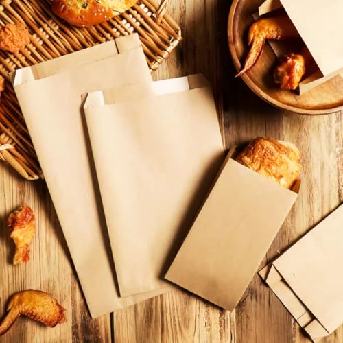 Sandwich Bags 6 x 9.5 x 1.6inch for Business Bakery
