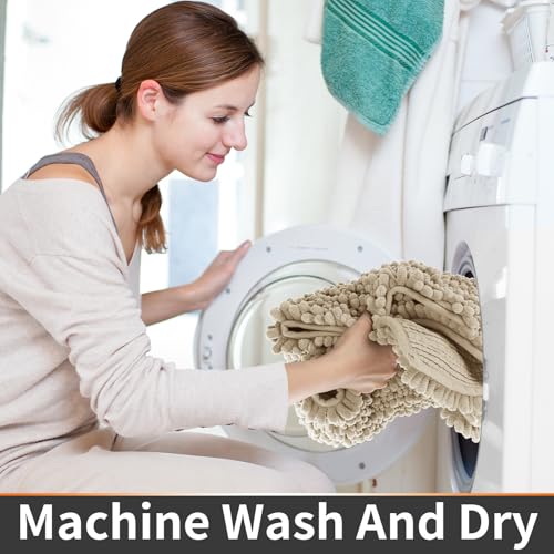 Toilet Rug U Shaped Washable 24x24 Inch