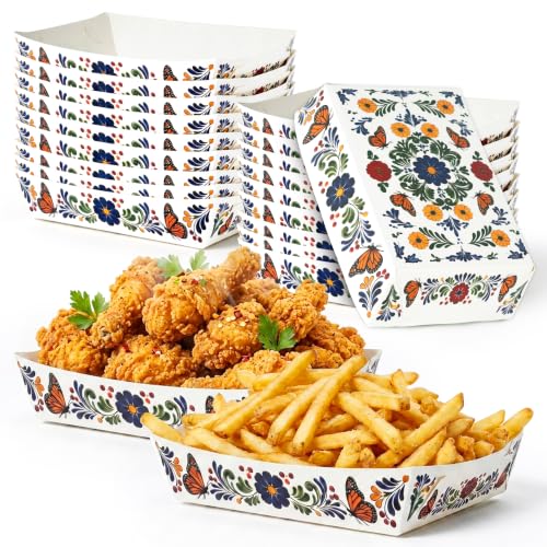 Mexican Monarch Butterfly Food Trays (Mexican White)