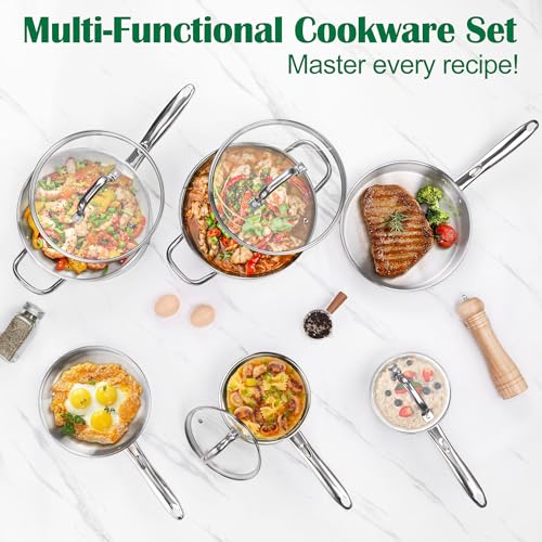 Stainless Steel Cookware Set