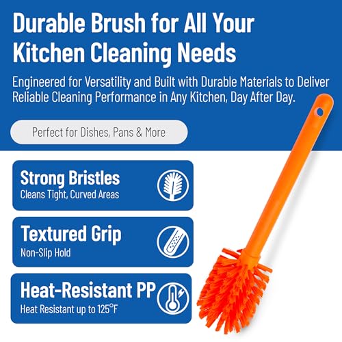 Large Water Bottle Brush Ideal for Wide (6 Count)