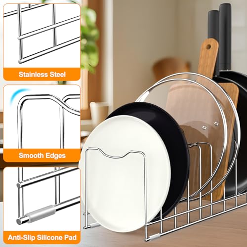 Lid Organizer Pot Lid Organizer 10 (1 Pack)