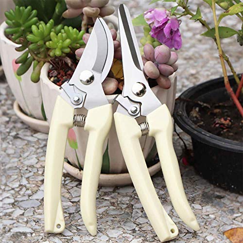 Garden Shears Set of 2 (Straight+Bypass)