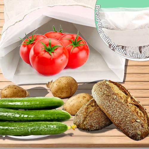 Bread Bag with Inside Lining