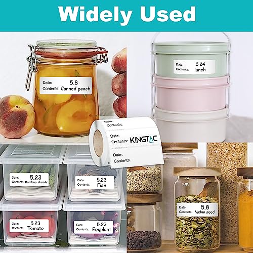500pcs Food Freezer Labels (Kt-frz-bk-500-1)