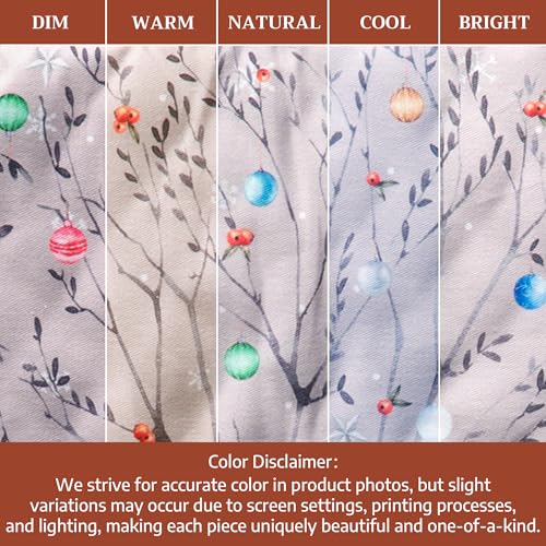 Double Oven Mitts 100% Cotton Double Oven Glove (111 - Fairy Christmas / 7" x 35" (Double Oven Mitt))
