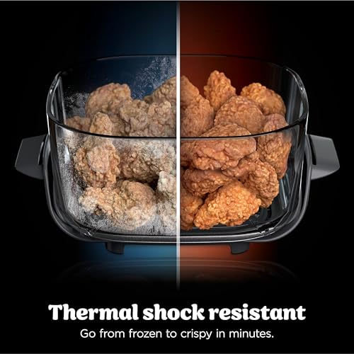 Crispi Glass Air Fryer (Electric Cobalt)