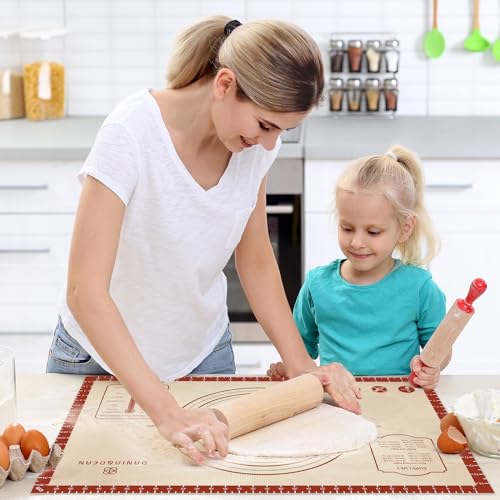 36"x24" Extra Thick Silicone Baking Mat for Pastry and Bread