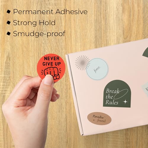 Red Thermal Labels (Red / 300 Stickers)