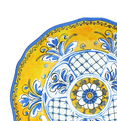 Luxury 16 Piece Melamine Dinnerware Set (Benidorm)