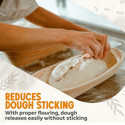 Banneton Bread Proofing Basket with Liner